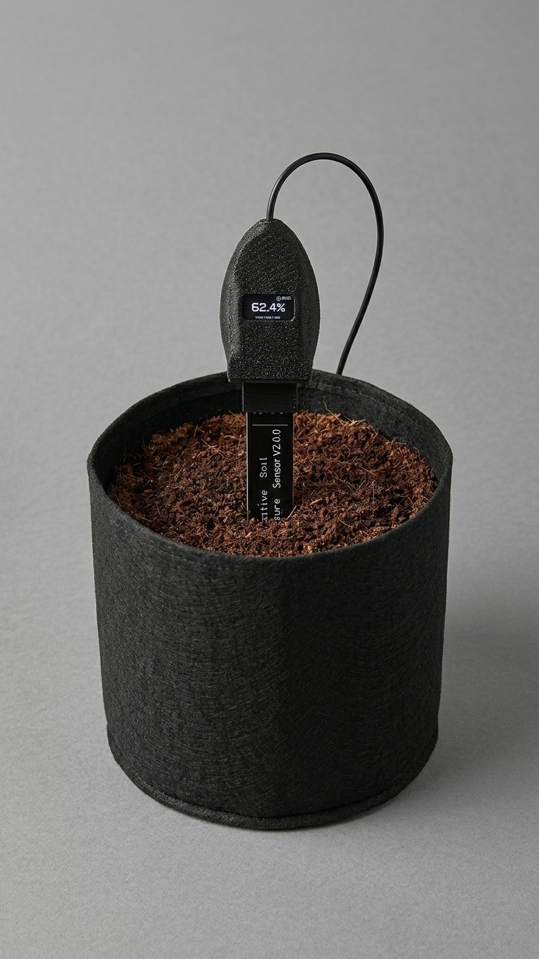 SensorRoot instalado en vertical